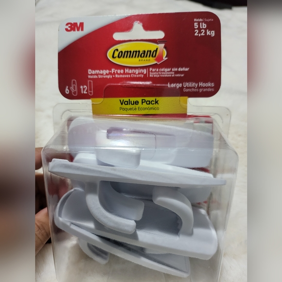 command Wall Decor Command Large Utility Hooks Value Pack Poshmark